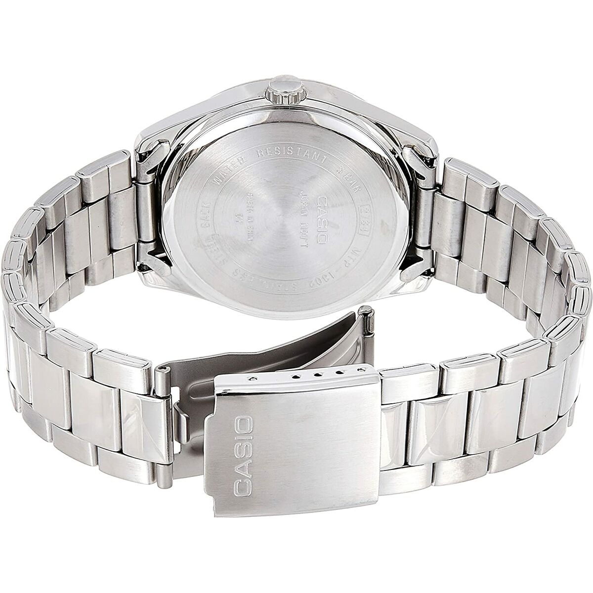 Herrklocka Casio DATE Svart Silvrig (Ø 39 mm) - 2