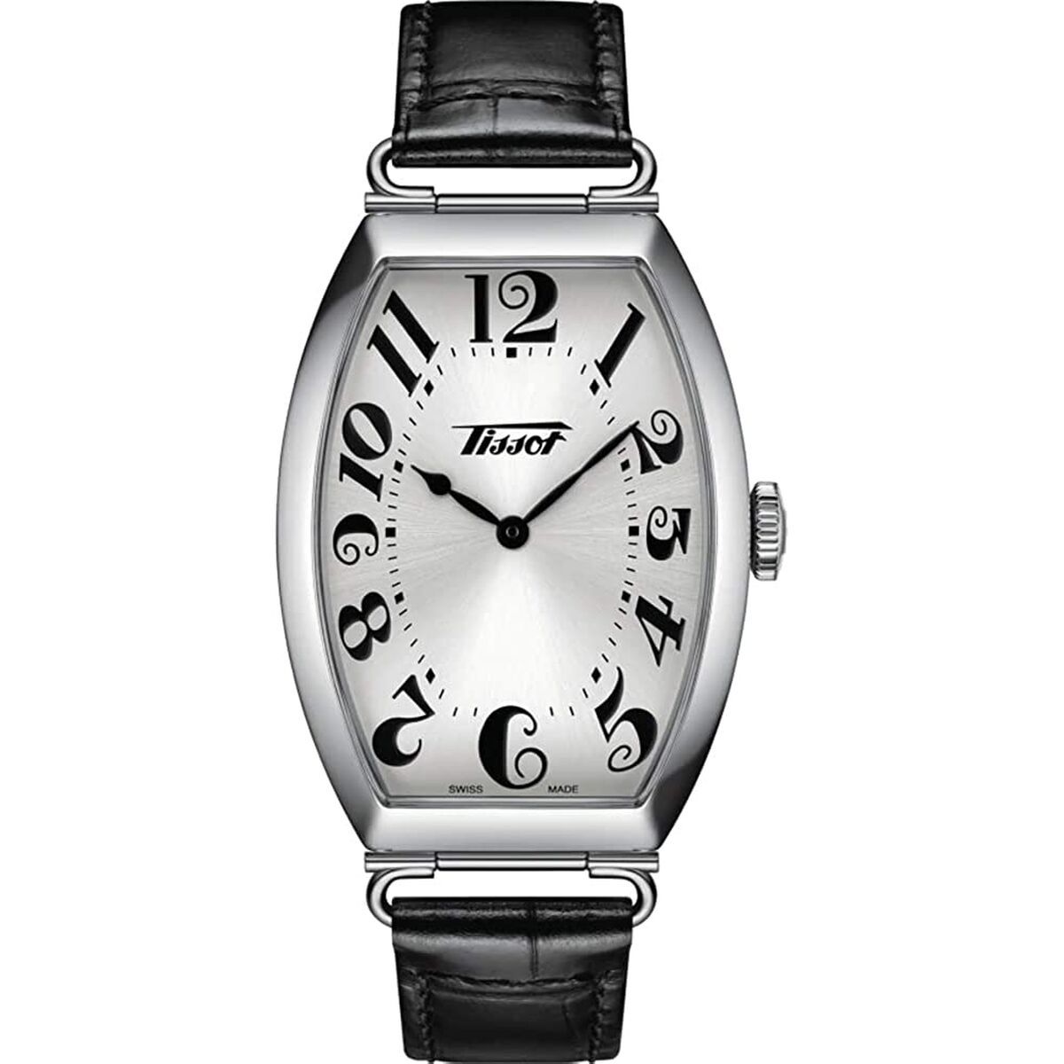 Herrklocka Tissot HERITAGE PORTO Silvrig Svart
