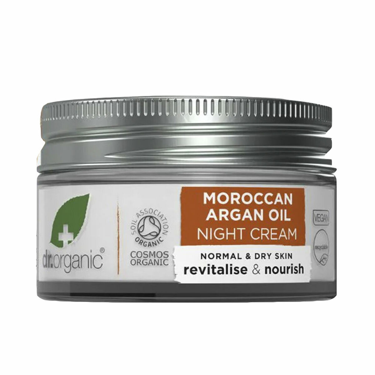 Nattkräm Dr.Organic ARGÁN DR ORGANIC 50 ml