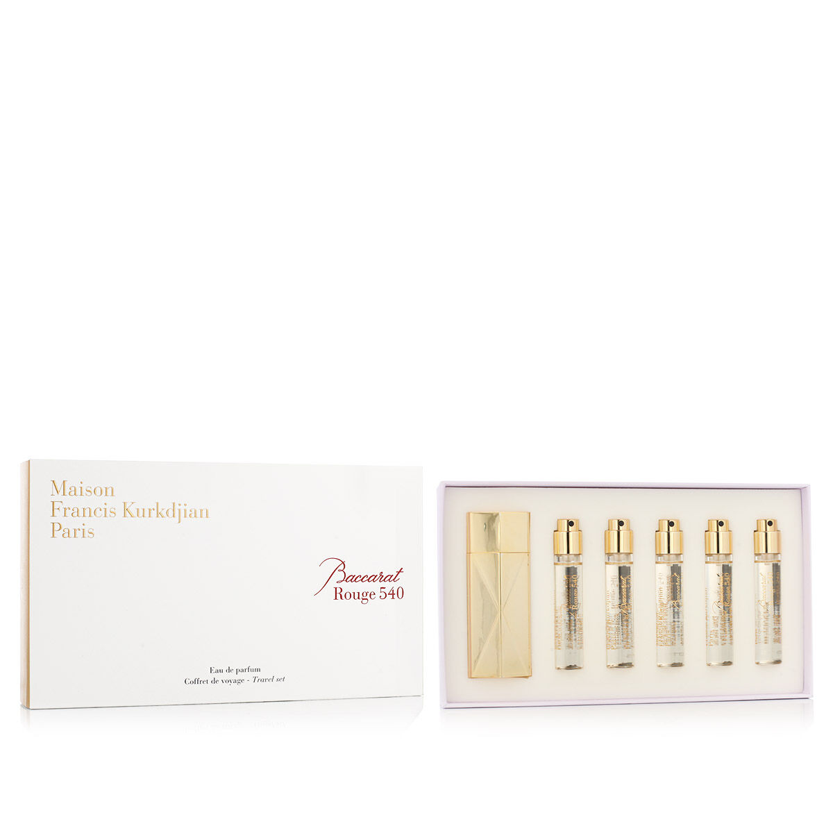 Parfymset Unisex Maison Francis Kurkdjian Baccarat Rouge 540 6 Delar - 2