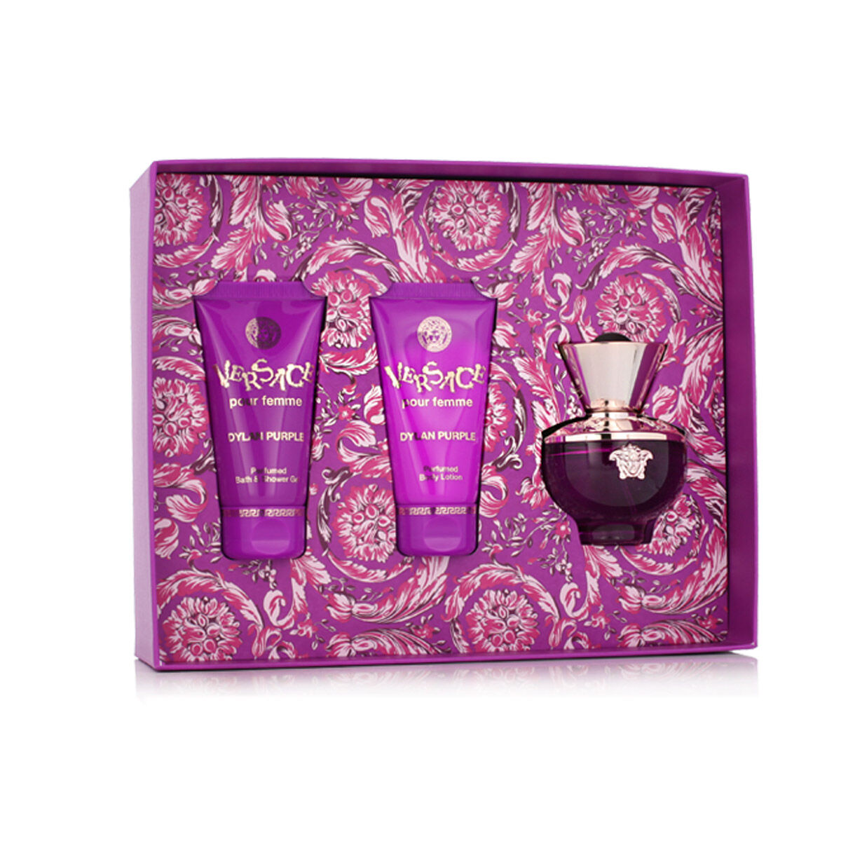 Parfymset Damer Versace Dylan Purple 3 Delar - 2