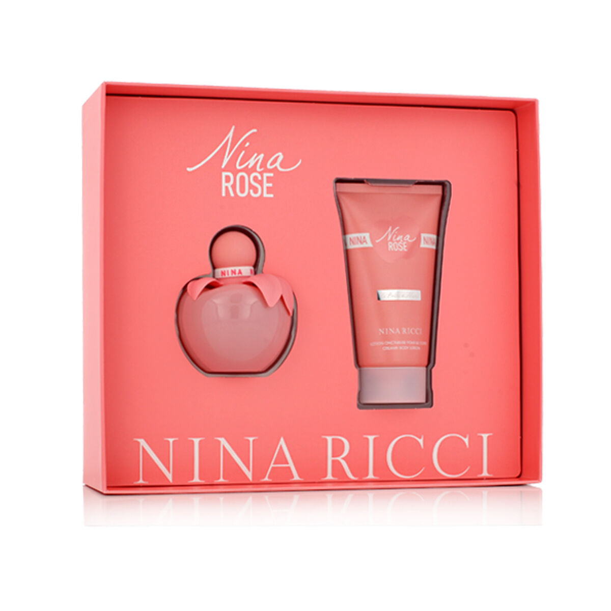 Parfymset Damer Nina Ricci Nina Rose 2 Delar - 2