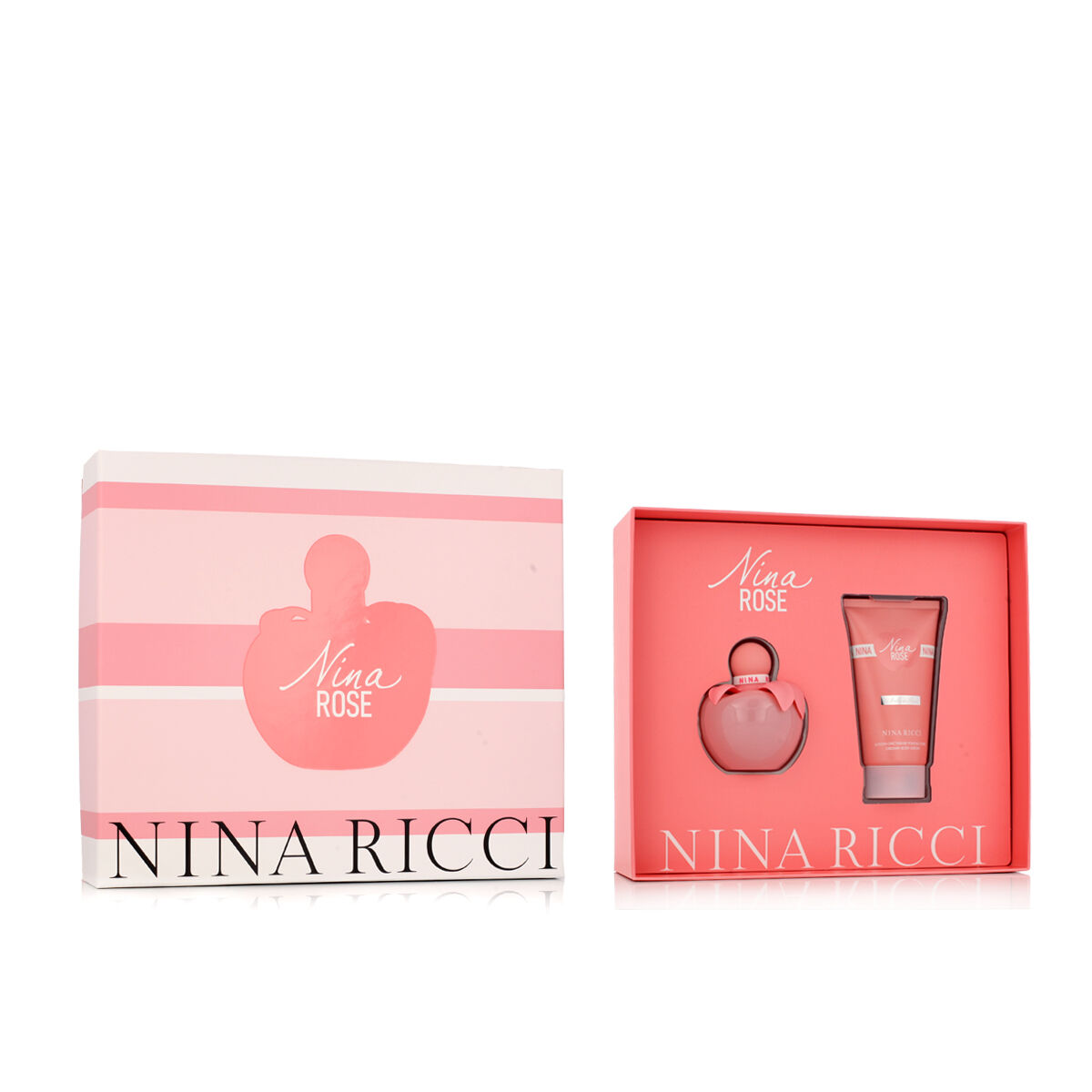 Parfymset Damer Nina Ricci Nina Rose 2 Delar