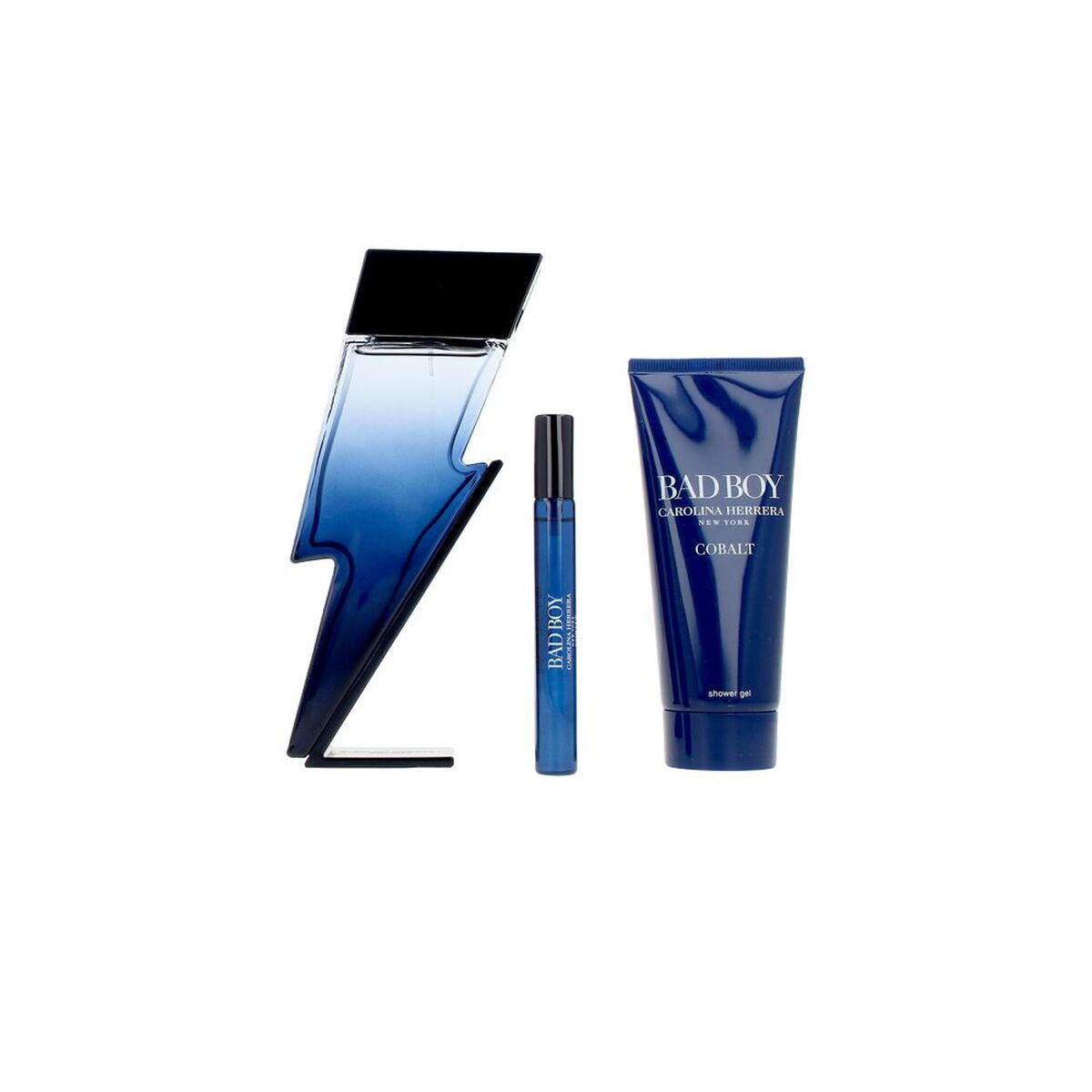 Parfymset Herrar Carolina Herrera BAD BOY Cobalt 3 Delar