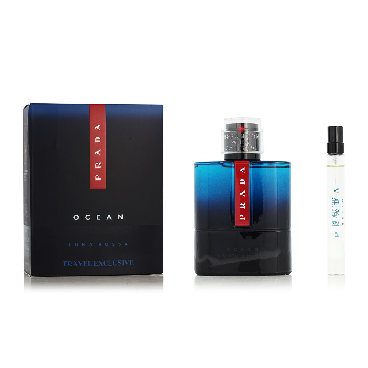 Parfymset Damer Prada Luna Rossa Ocean EDT 2 Delar