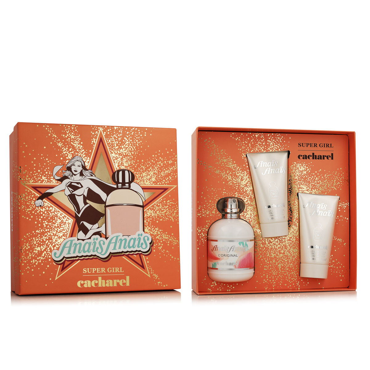 Parfymset Damer Cacharel Anais Anais L'Original Eau de Toilette EDT 2 Delar