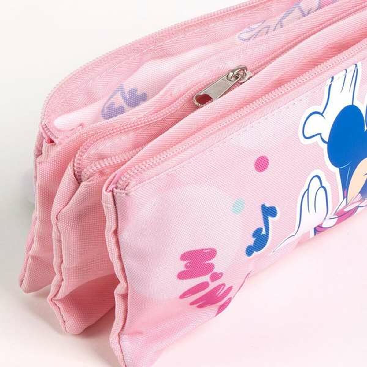 Tredubbel Carry-all Minnie Mouse Rosa 2,2 x 1,1 x 22,5 cm - 3