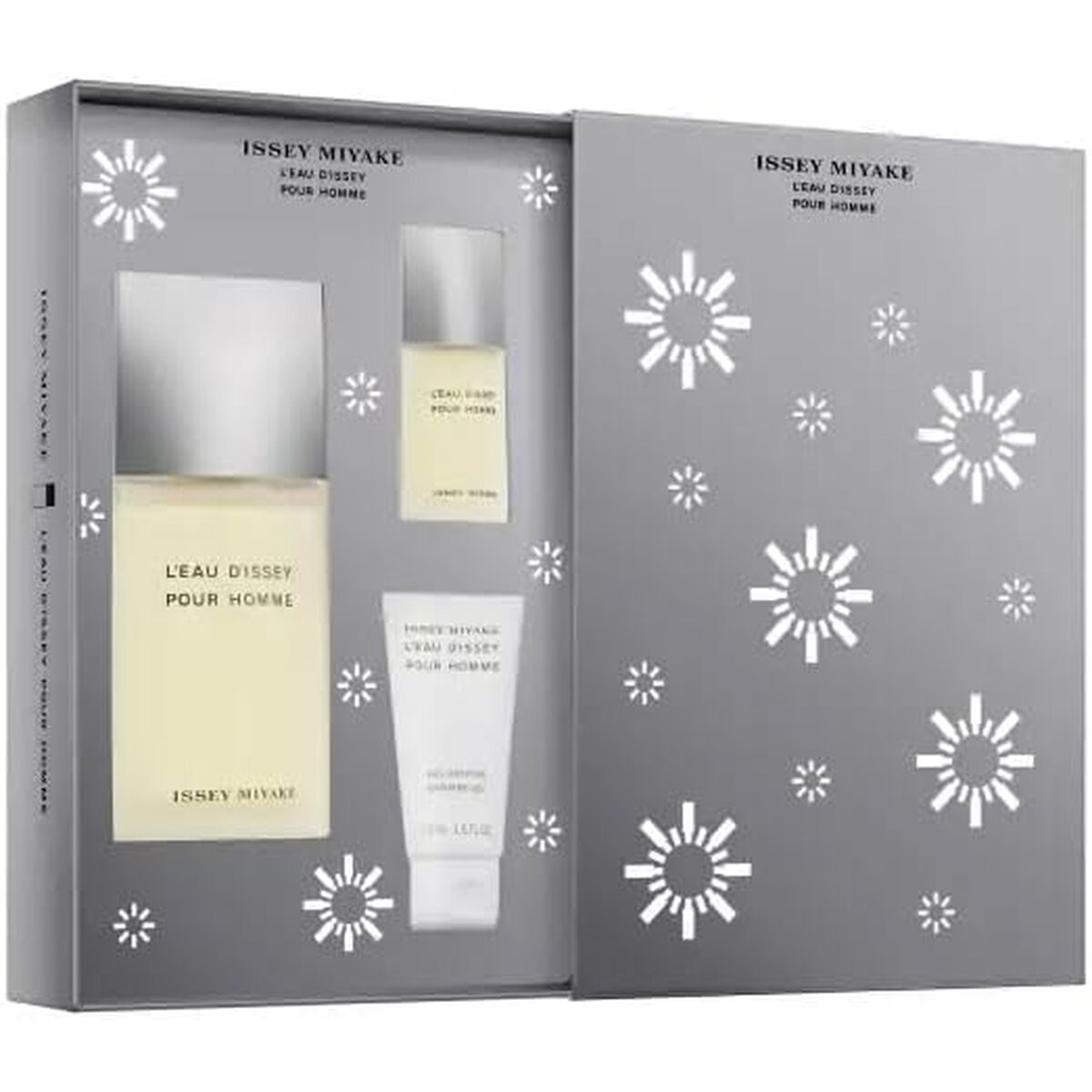 Parfymset Damer Issey Miyake L'Eau d'Issey Pour Homme EDT 3 Delar - 2