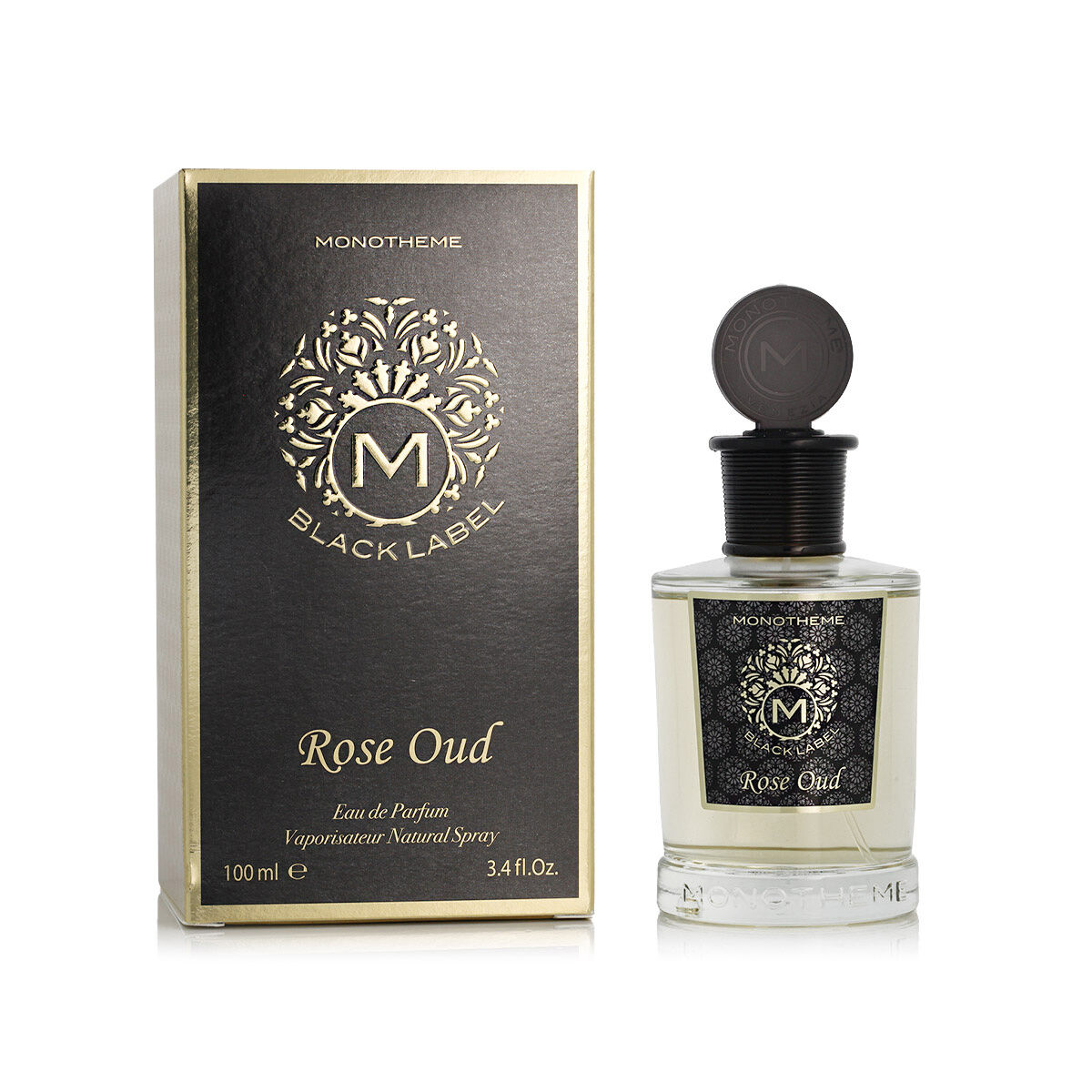 Parfym Damer Monotheme Venezia BLACK LABEL Rose Oud EDP 100 ml