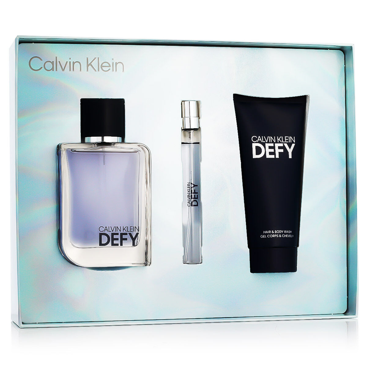 Parfymset Herrar Calvin Klein Defy 3 Delar - 2