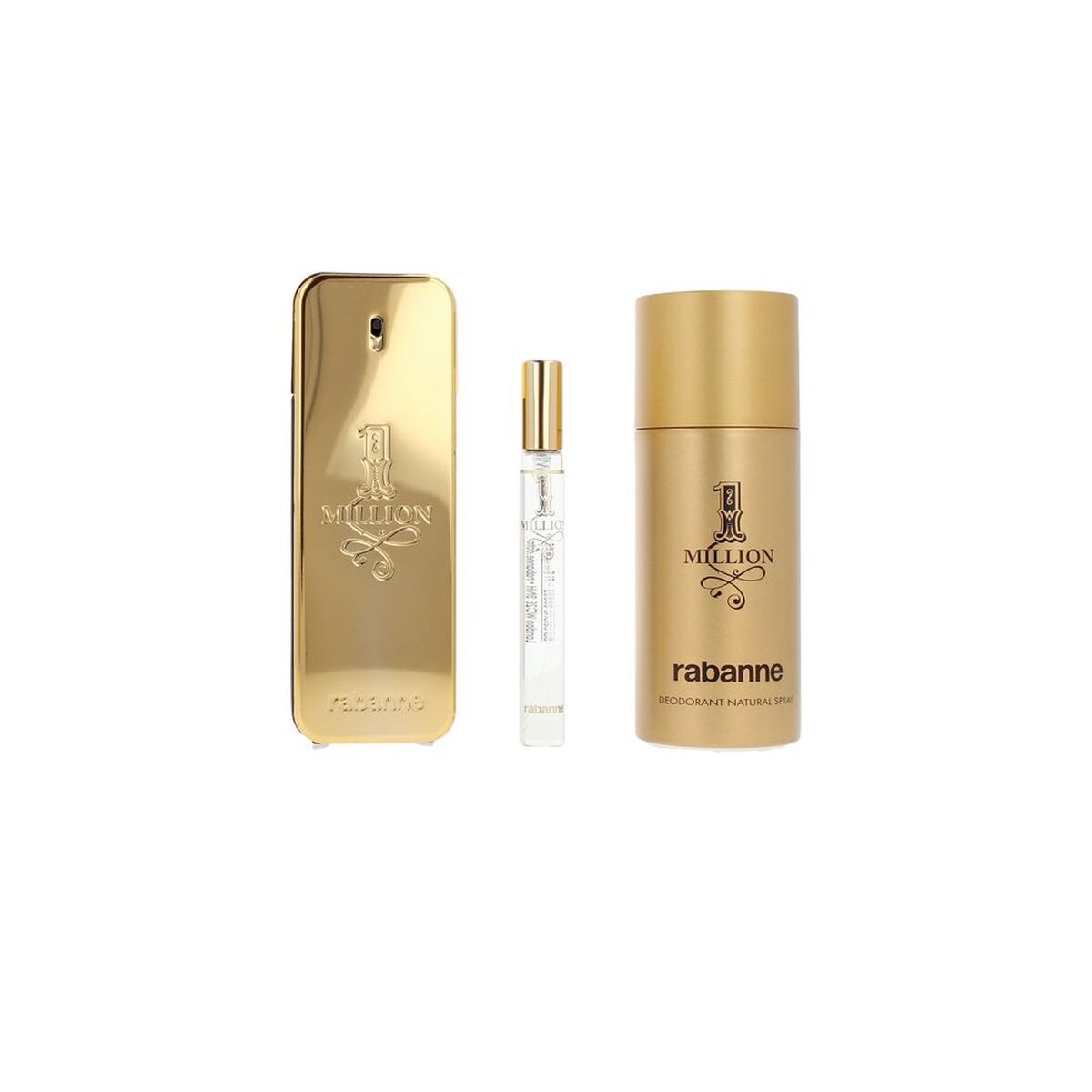 Parfymset Herrar Paco Rabanne 1 MILLION 3 Delar