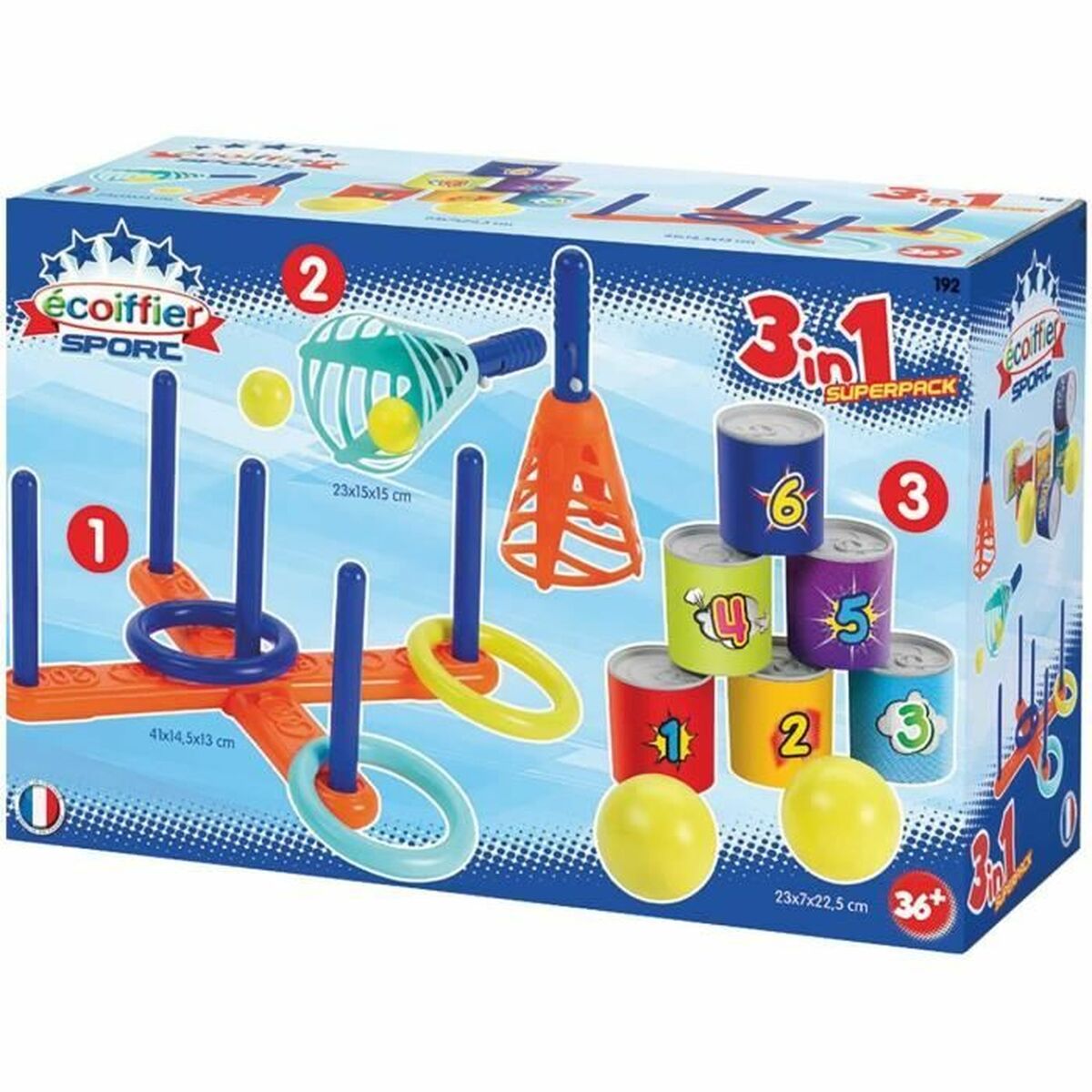 Set of traditional games Ecoiffier 192 - 2