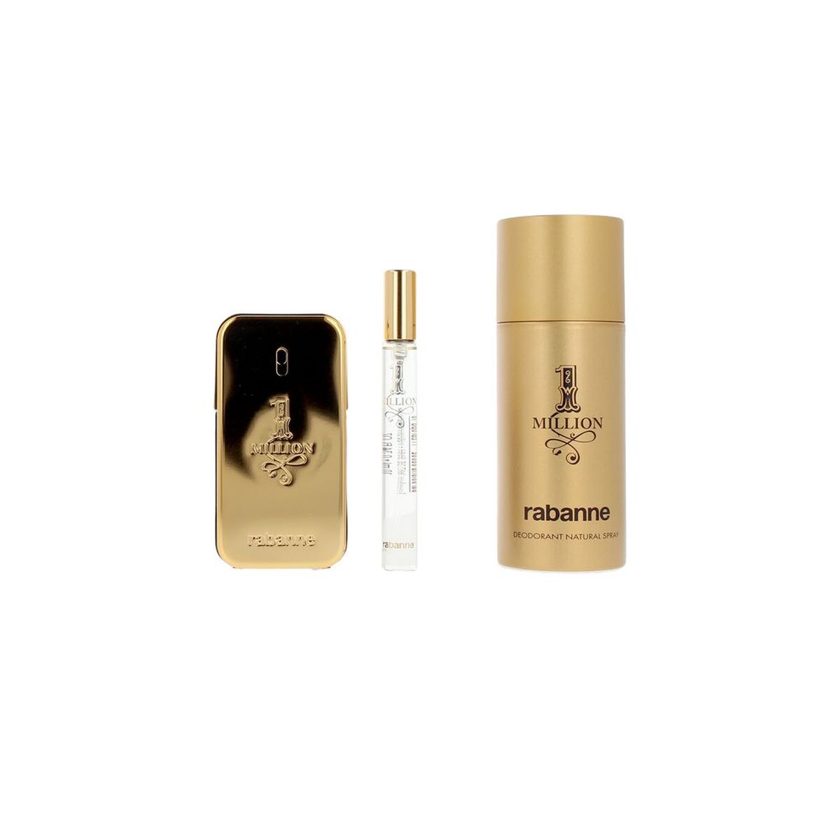 Parfymset Herrar Paco Rabanne 1 MILLION 3 Delar