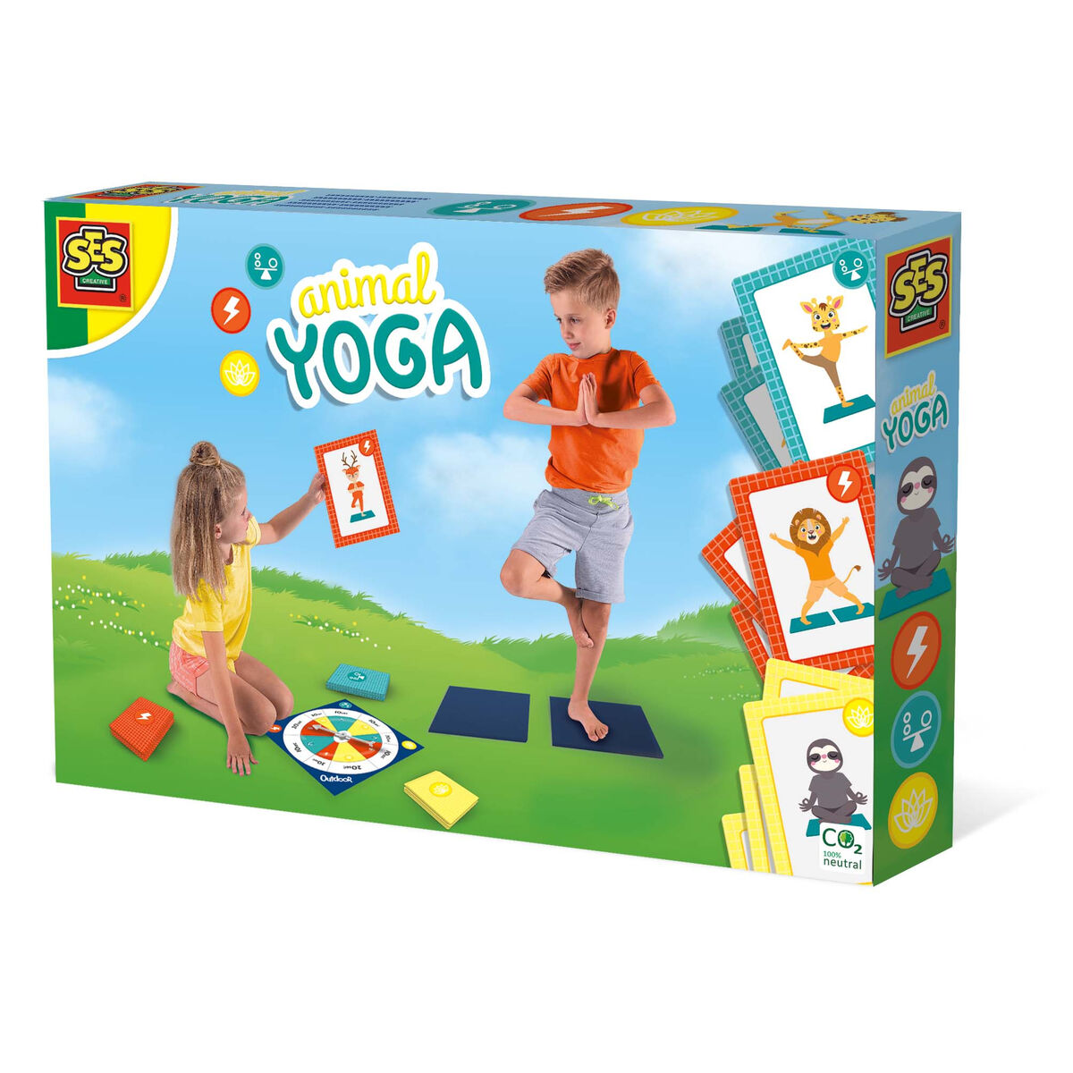 Skicklighetsspel SES Creative Animal Yoga