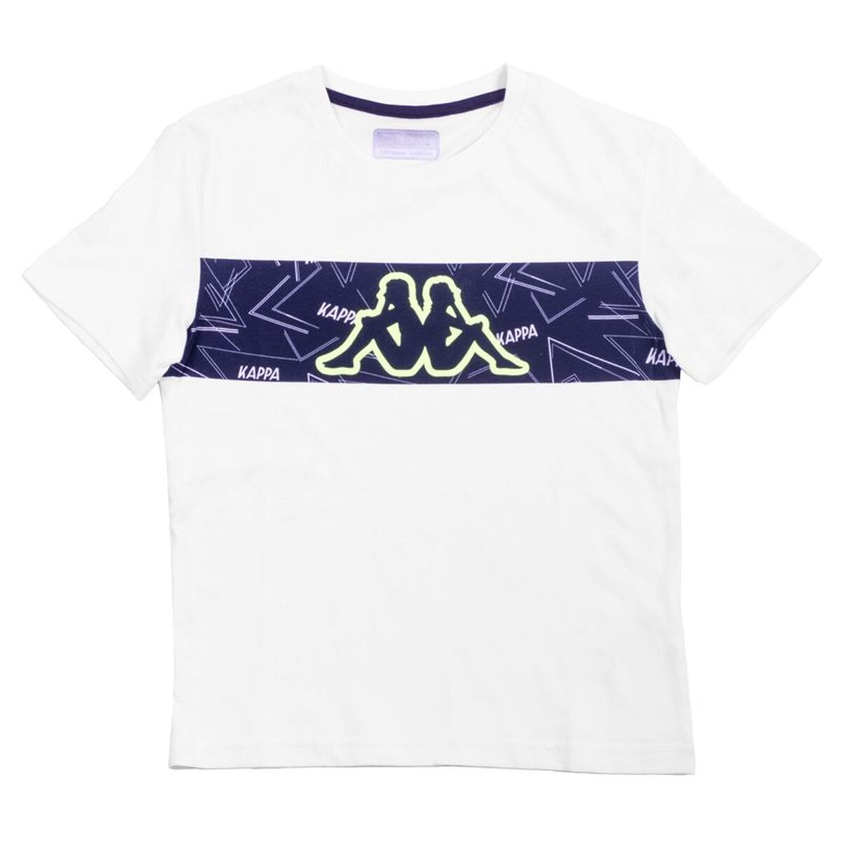 Barn T-shirt med kortärm Kappa Skoto Kid Boy Vit