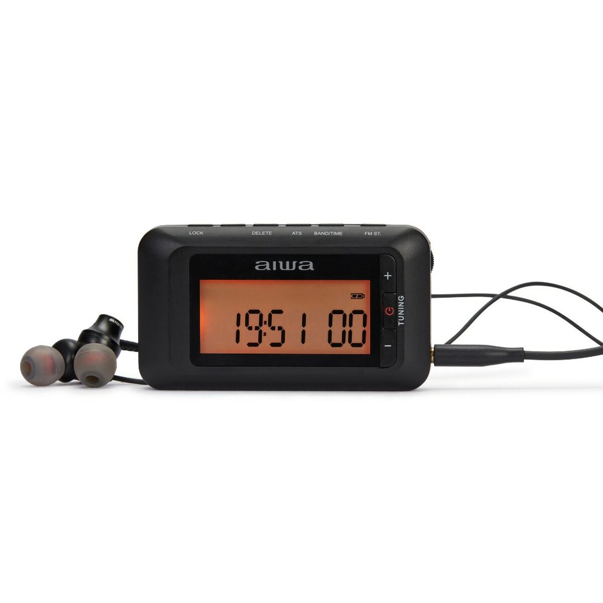 Radio Aiwa RD-10 Svart AM/FM Retro