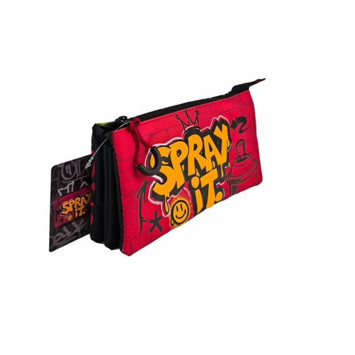 Tredubbel Carry-all Toybags Grafitti 11 x 23 x 5 cm - 2