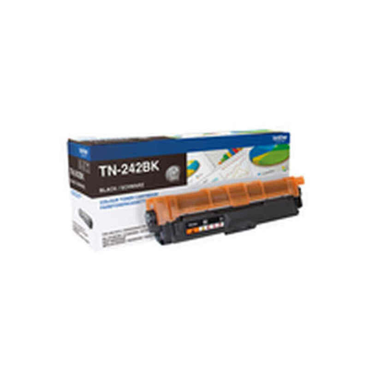 Original Toner Brother TN243BK Svart Multicolour