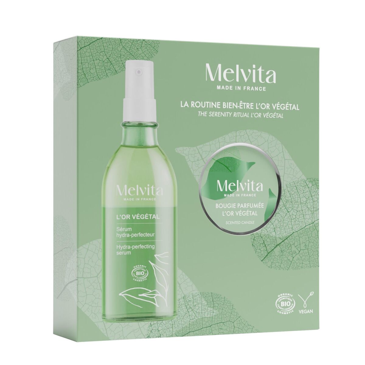 Kosmetikset Damer Melvita L'OR VÉGÉTAL 2 Delar