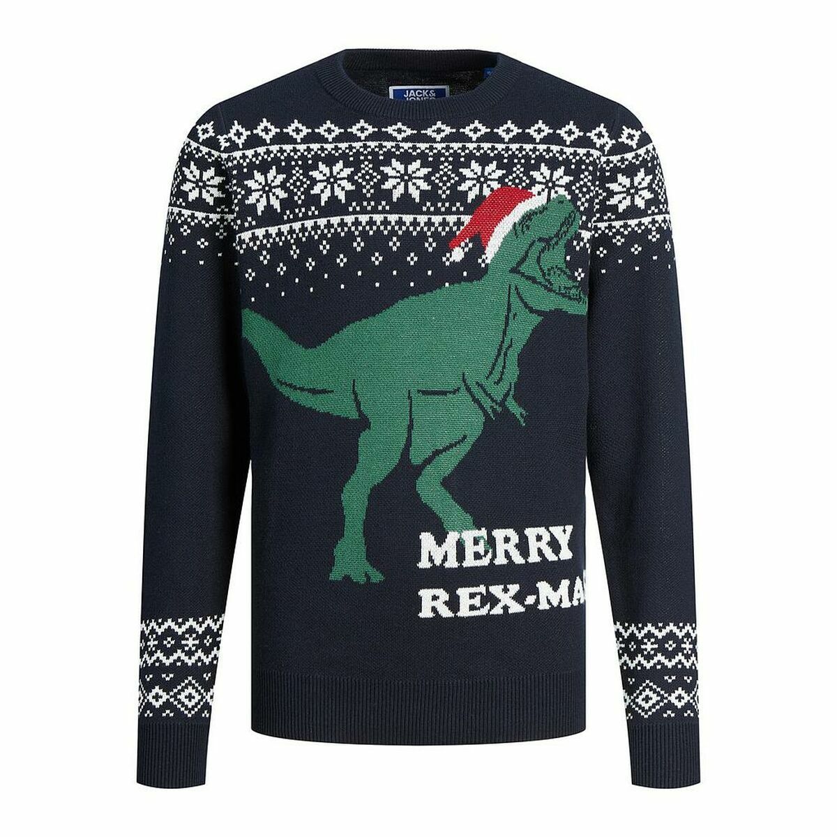 Tröja Unisex Jack & Jones T REX Marinblå