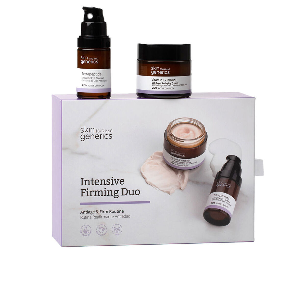 Kosmetikset Damer Skin Generics INTENSIVE FIRMING 2 Delar