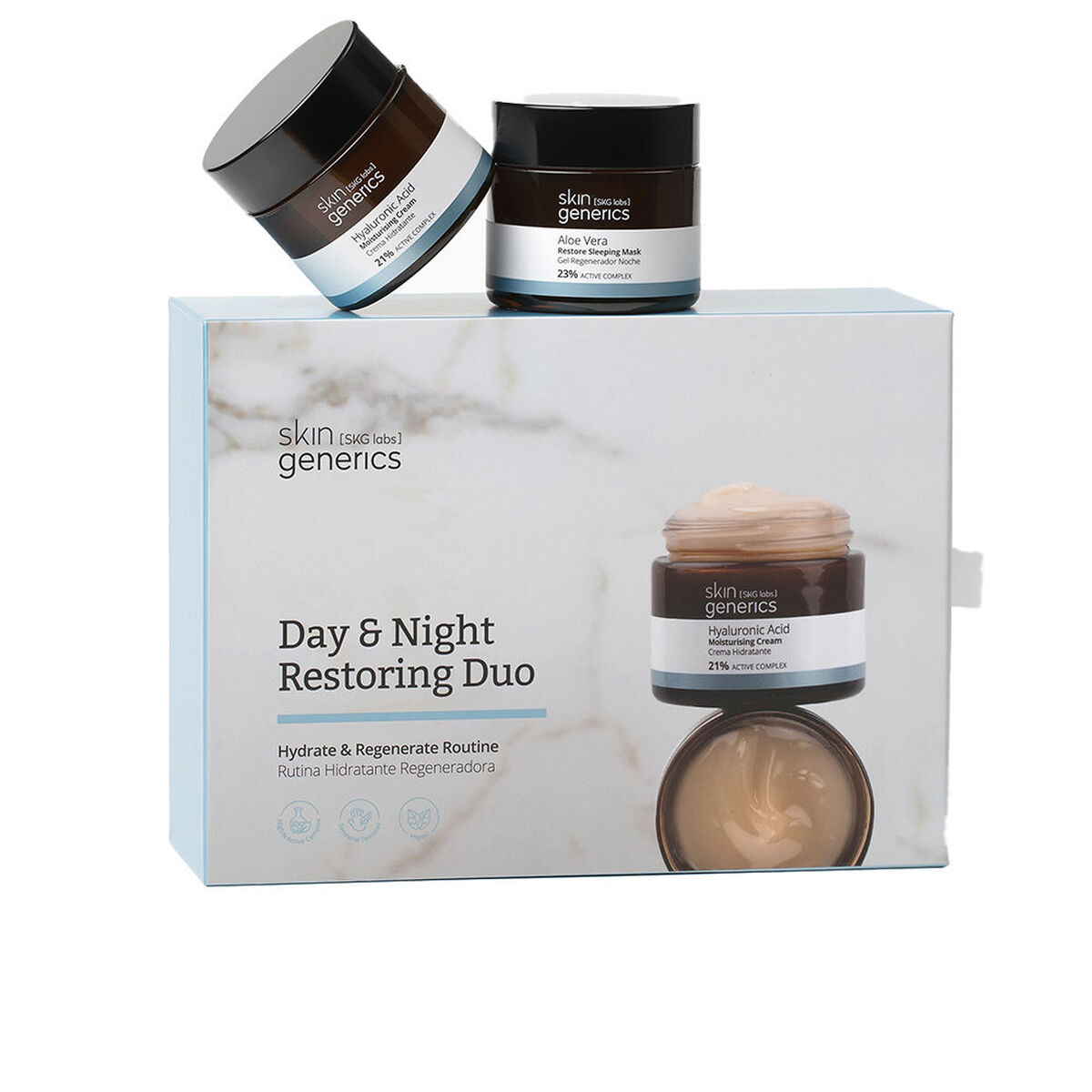 Skönhetsset Skin Generics DAY & NIGHT RETORING DUO 2 Delar