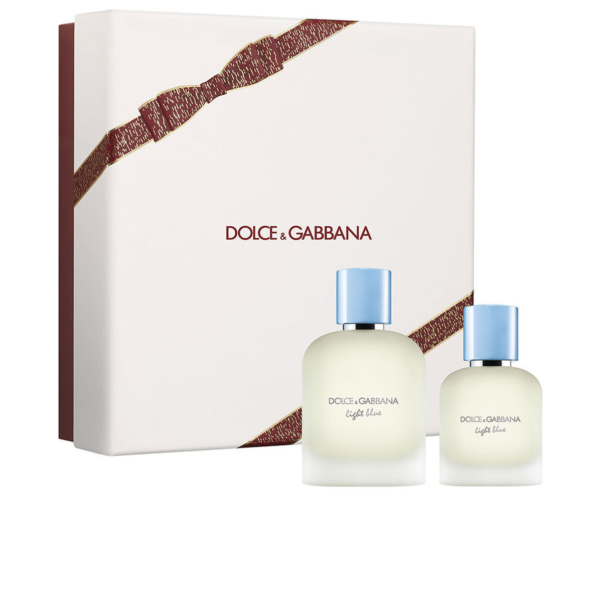 Parfymset Herrar Dolce & Gabbana LIGHT BLUE POUR HOMME 2 Delar