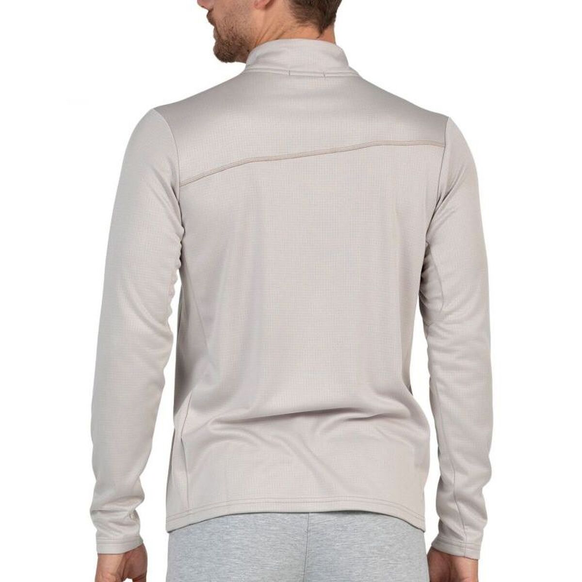 T-shirt med lång ärm Herr +8000 Portu Beige - 2