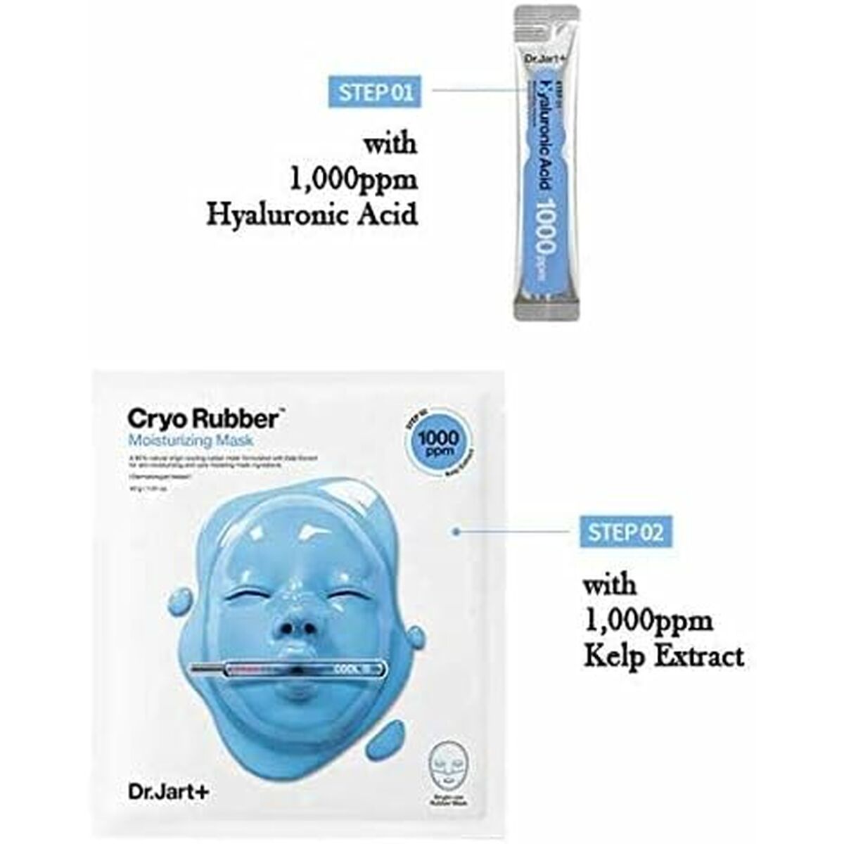 Fuktande ansiktsmask DR.JART+ CRYO RUBBER - 2