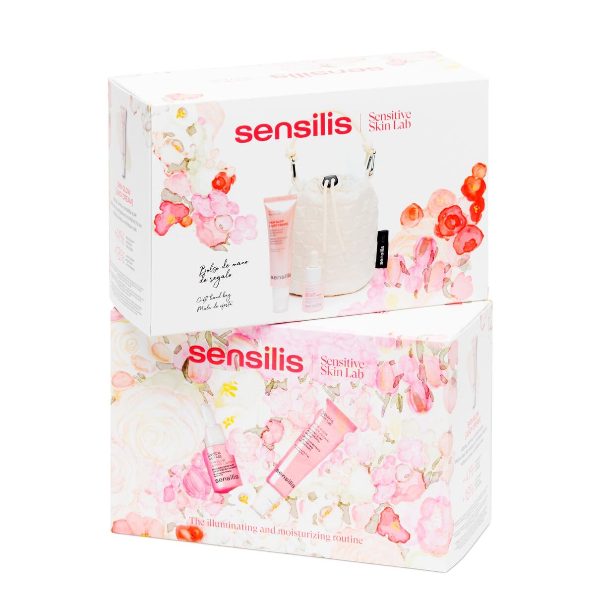 Kosmetikset Damer Sensilis SKIN GLOW FACIAL 2 Delar