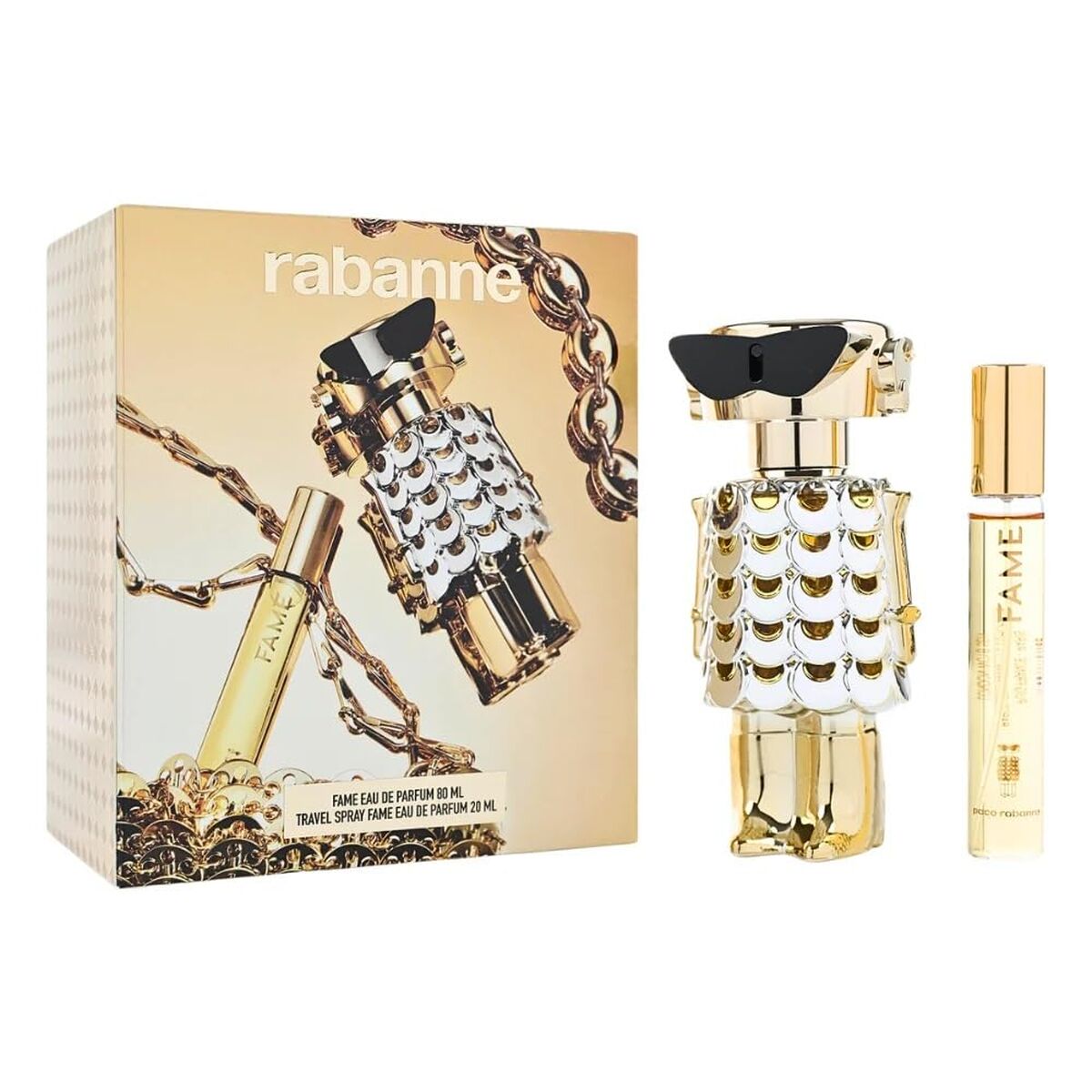 Parfymset Damer Paco Rabanne FAME 2 Delar