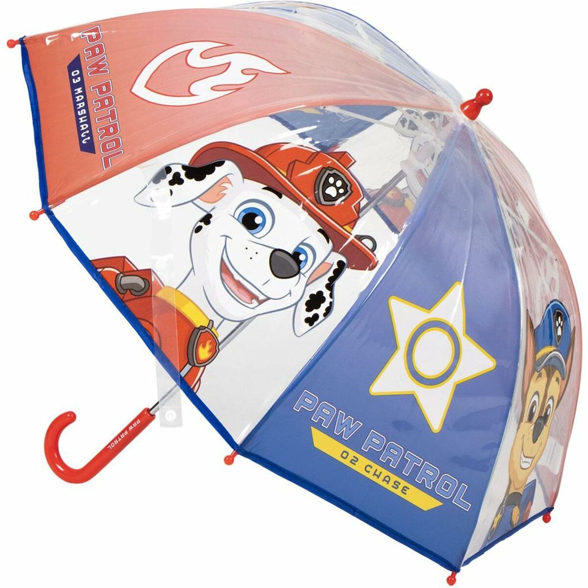 Paraply The Paw Patrol Blå Ø 71 cm 45 cm - 2