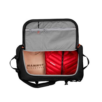 Träningsväska Mammut Cargon  Svart 90 L