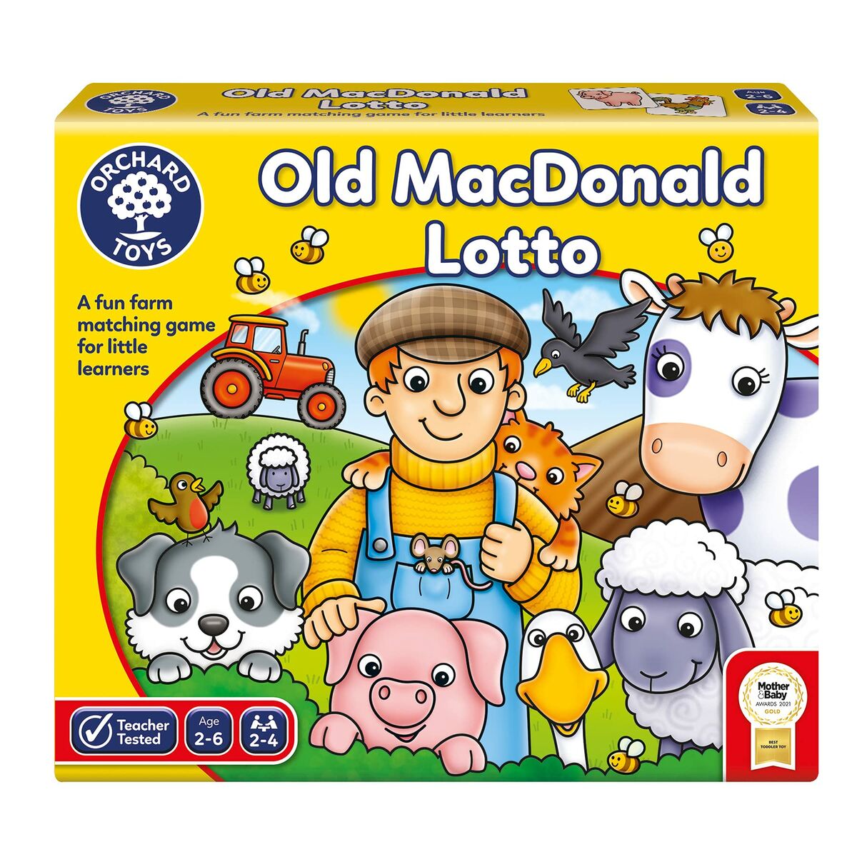 Utbildningsspel Orchard Old Macdonald Lotto (FR) - 2