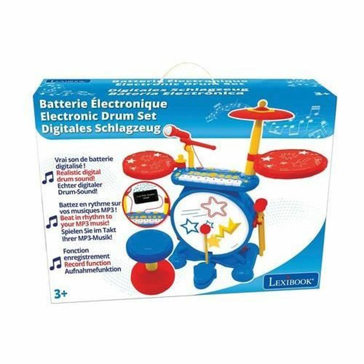 Trumset Lexibook Plast - 3