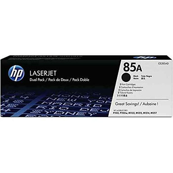 Toner HP CE285AD (2 uds) Toner Svart