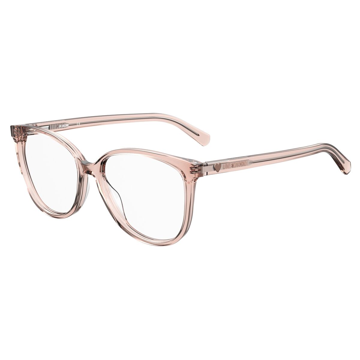 Barnbågar Love Moschino MOL558-TN-FWM Transparent Nude Ø 51 mm