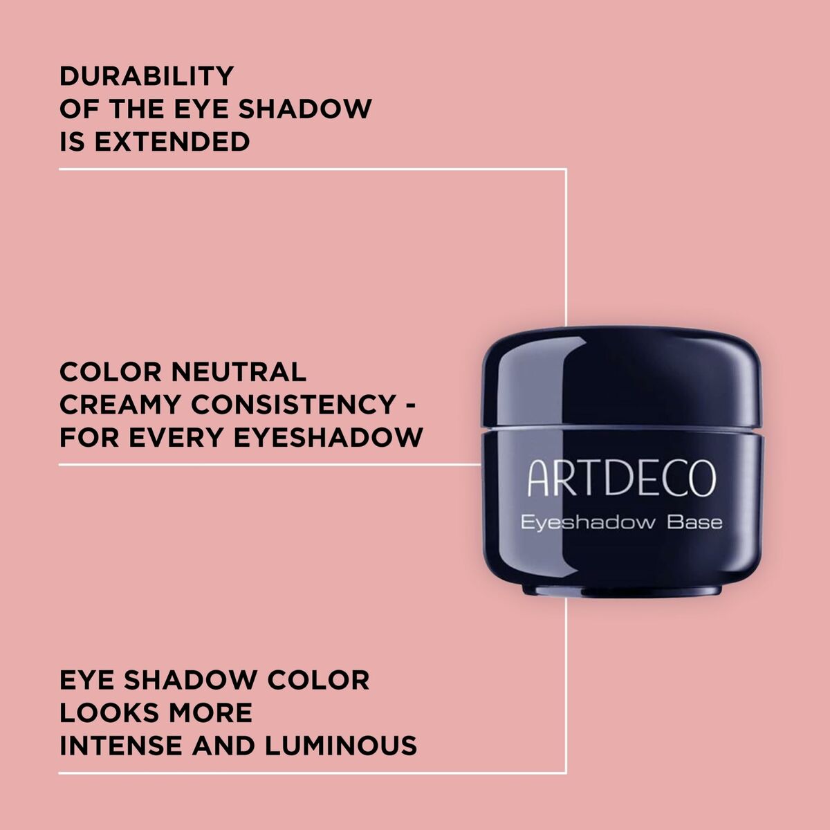 Ögonmakeup foundation Artdeco Eyeshadow 5 ml - 3