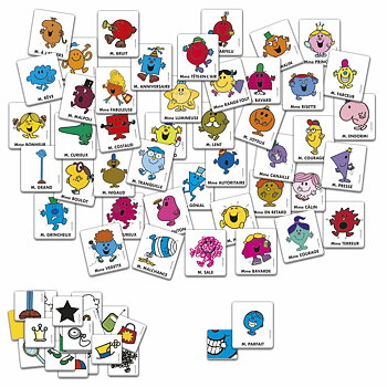 Utbildningsspel Educa Mr. Men and Women