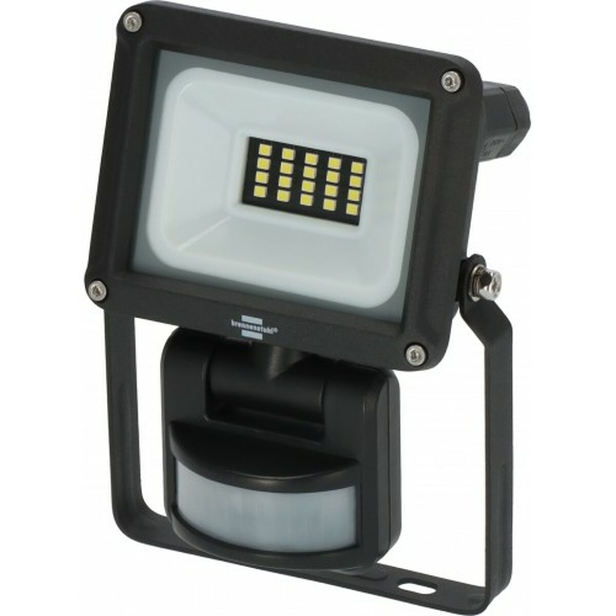 LED spotlight Brennenstuhl JARO D 10 W 1150 Lm Svart Rörelsedetektor (6500 K)