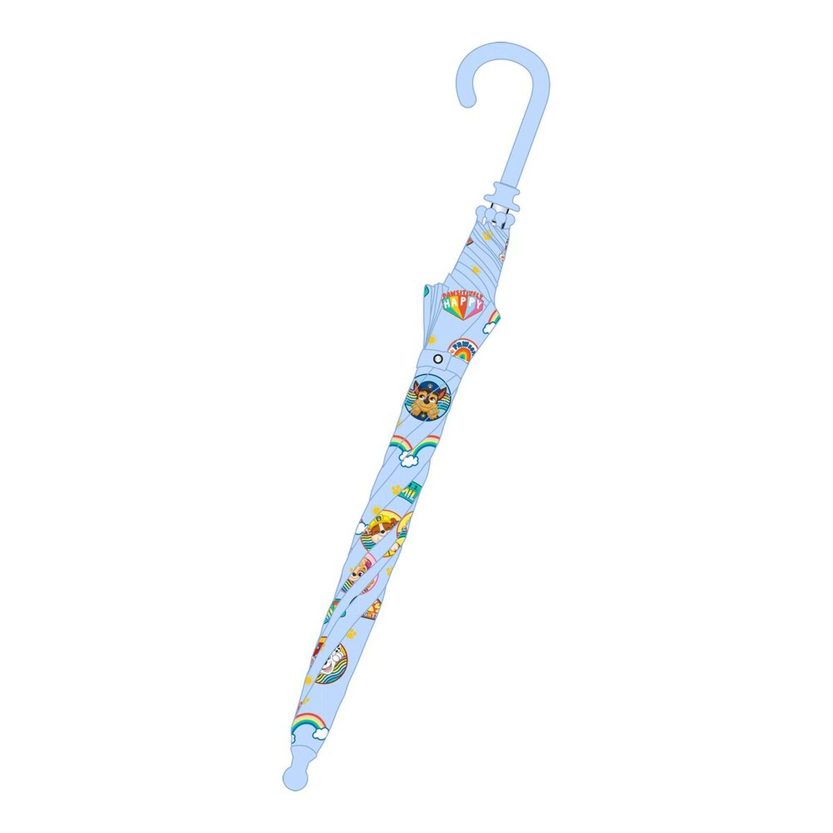 Paraply The Paw Patrol Sunshine Blå (Ø 86 cm) - 3