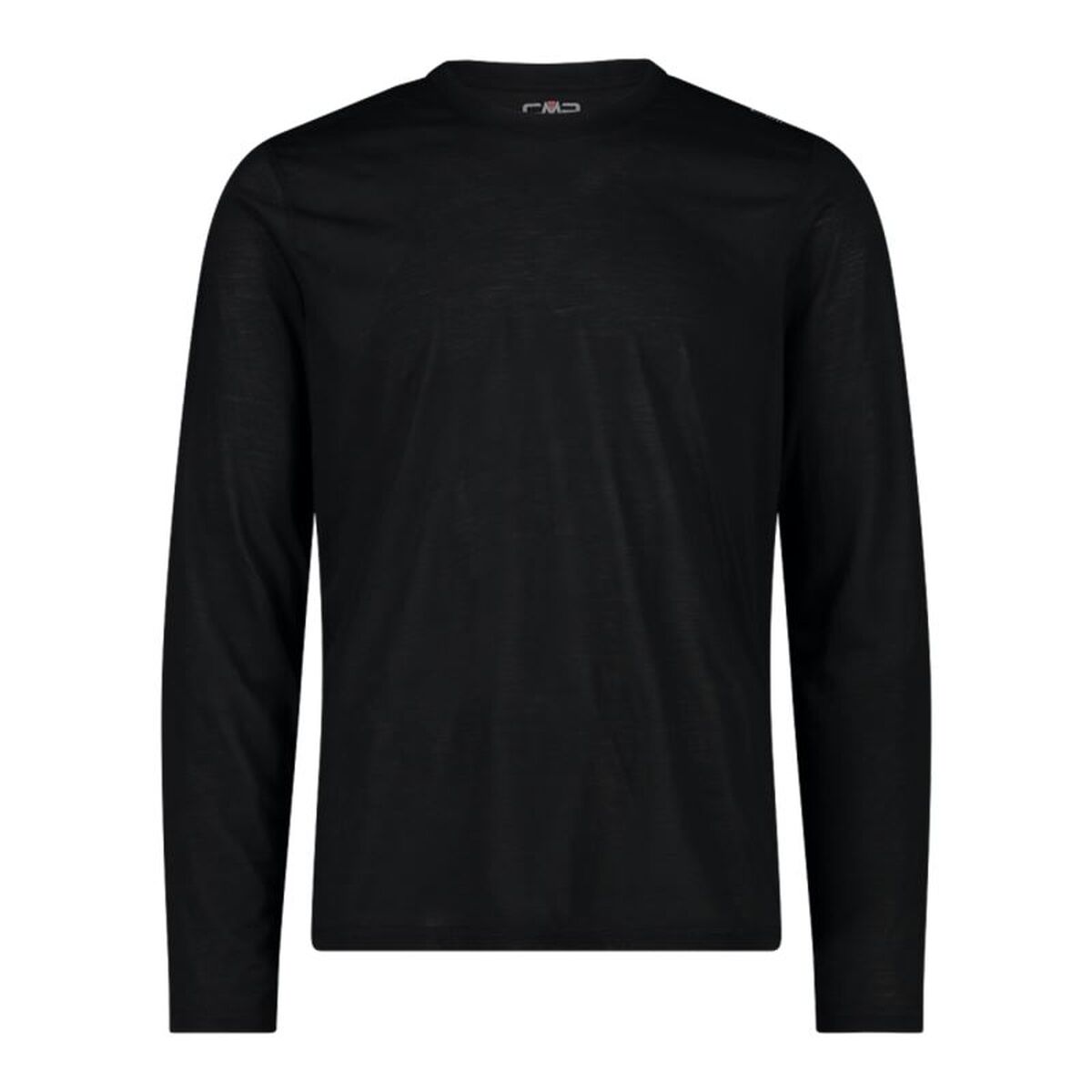 T-shirt med lång ärm Herr Campagnolo Svart