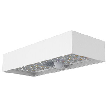 Vägglykta Velamp TEGEL Svart Polykarbonater 6 W 800 lm (4000 K)