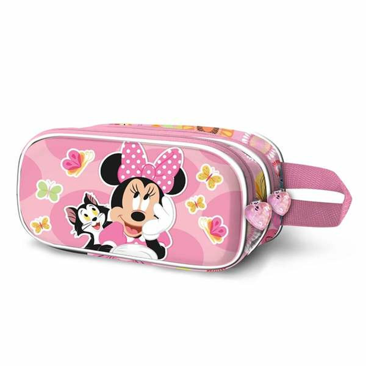 Dubbel bär-allt Minnie Mouse Kitten Rosa 22 x 8 x 9,5 cm 3D