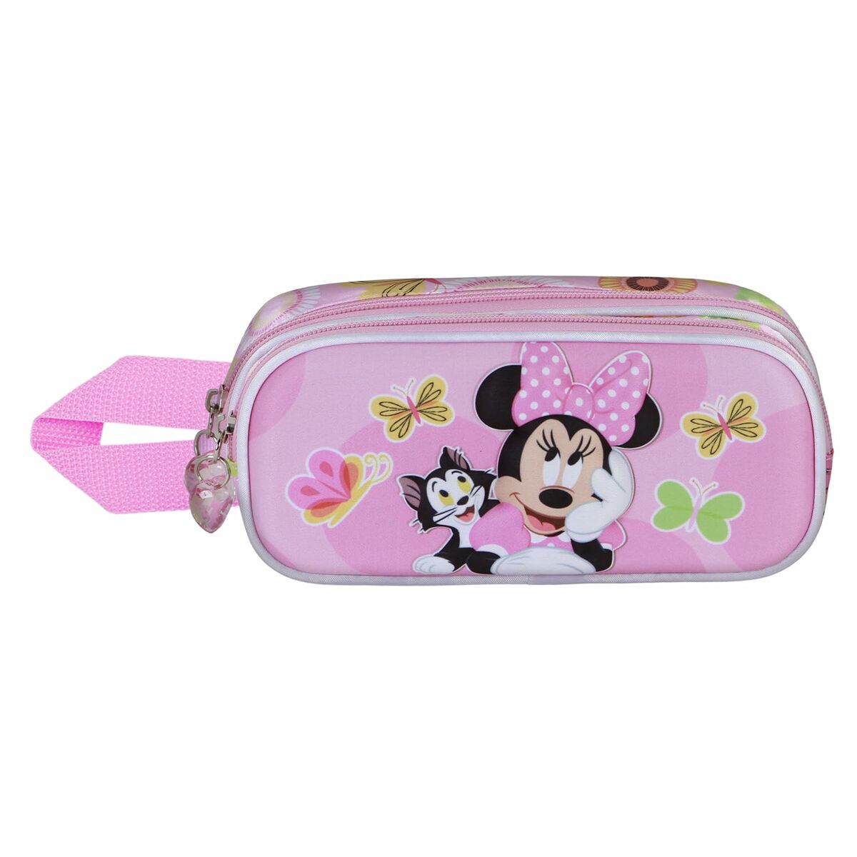 Dubbel bär-allt Minnie Mouse Kitten Rosa 22 x 8 x 9,5 cm 3D - 3
