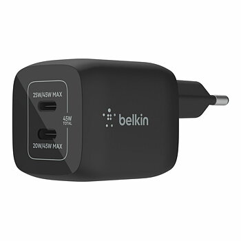 Bärbar laddare Belkin 60 W Svart