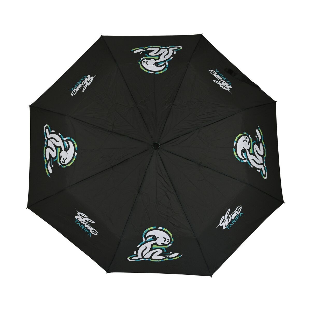 Hopfällbart paraply El Niño Green bali Svart (Ø 98 cm) - 3