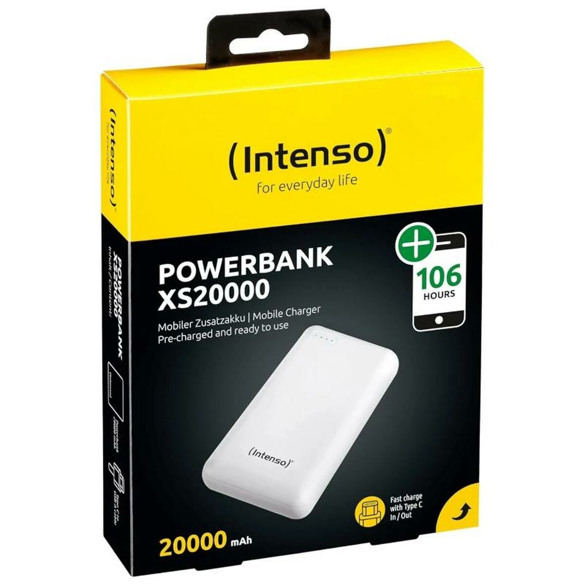Laptopbatteri INTENSO XS20000 Vit 20000 mAh - 2