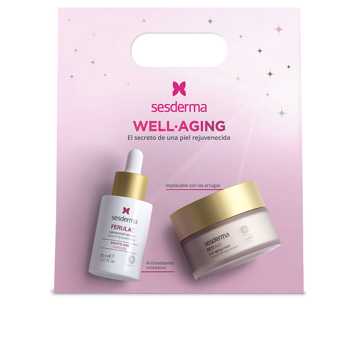 Skönhetsset Sesderma Well Aging 2 Delar