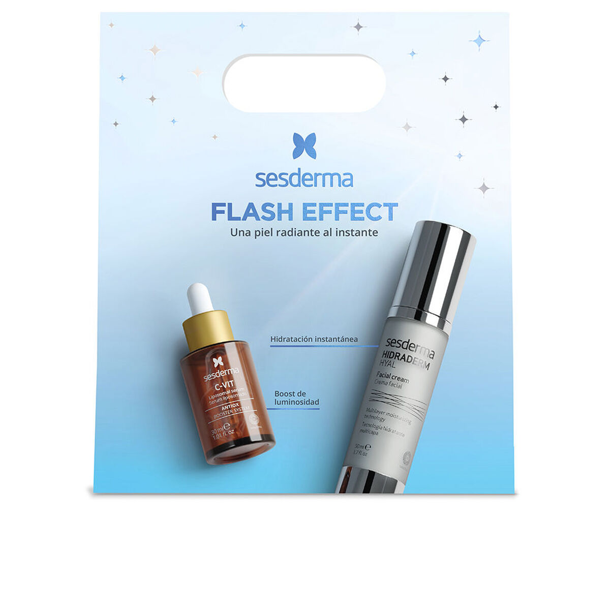 Skönhetsset Sesderma Flash Effect 2 Delar